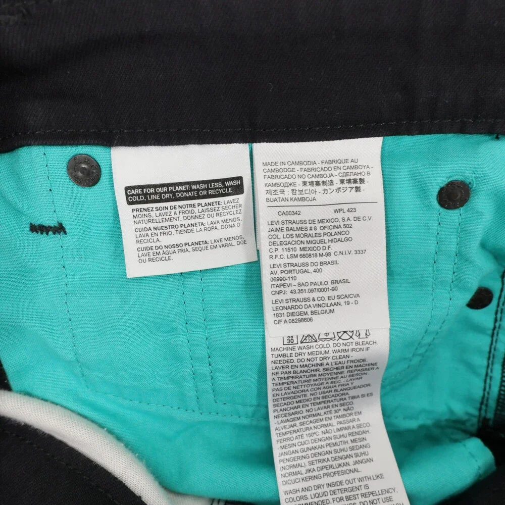 Levi's Slim Men's Jeans in Black